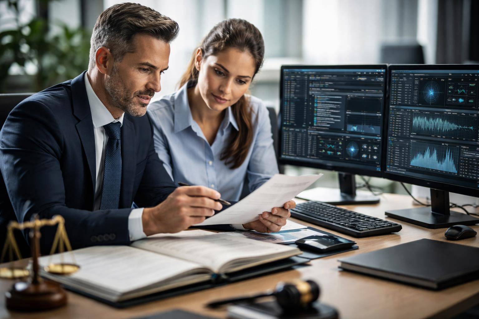 Digital Forensics and Technology Integration - visual illustration