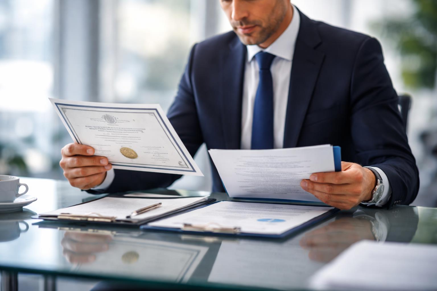 Verifying Licensing Credentials and Professional Certifications - visual illustration