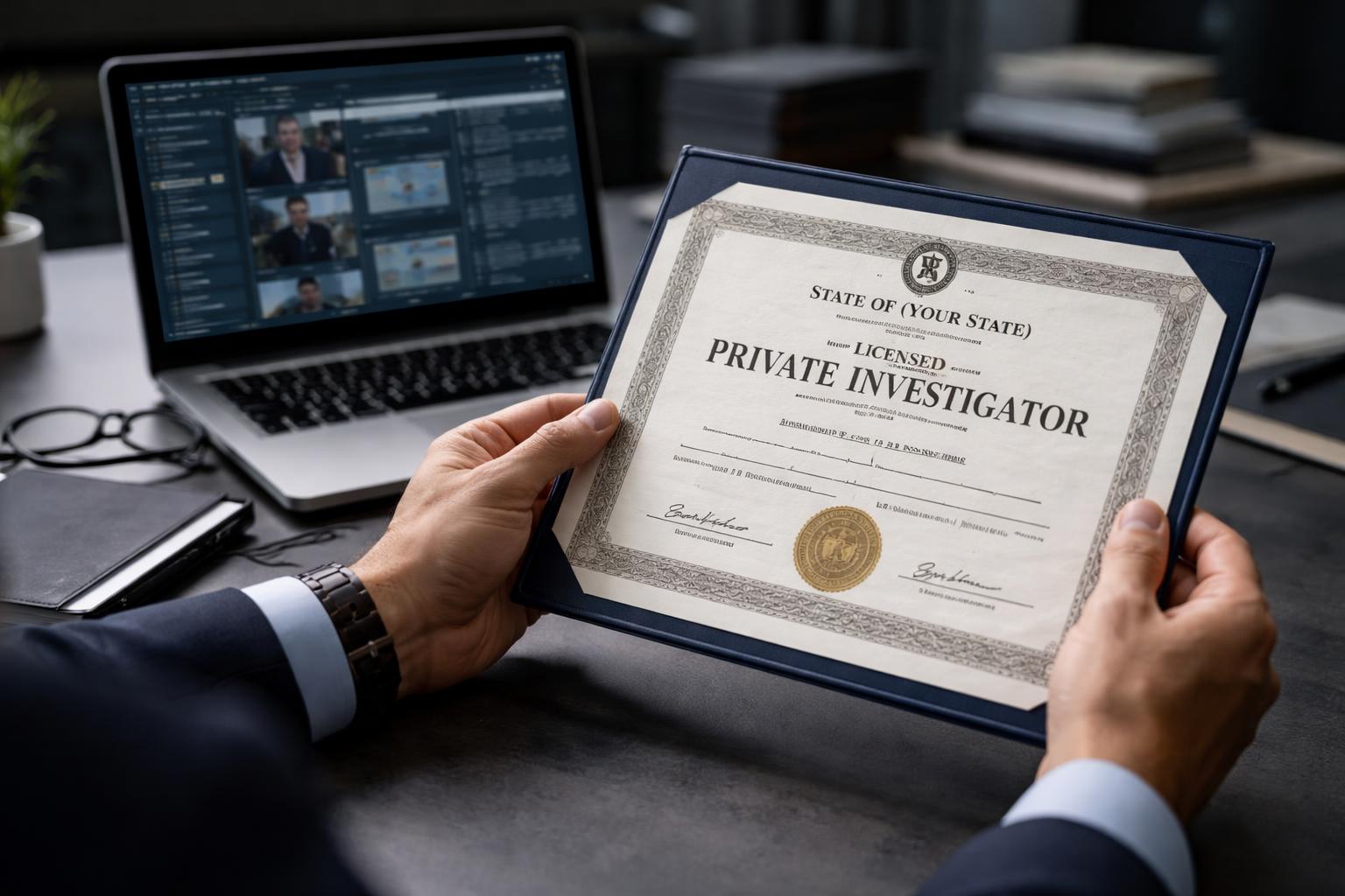 Texas Licensing Requirements and Verification Process - visual illustration