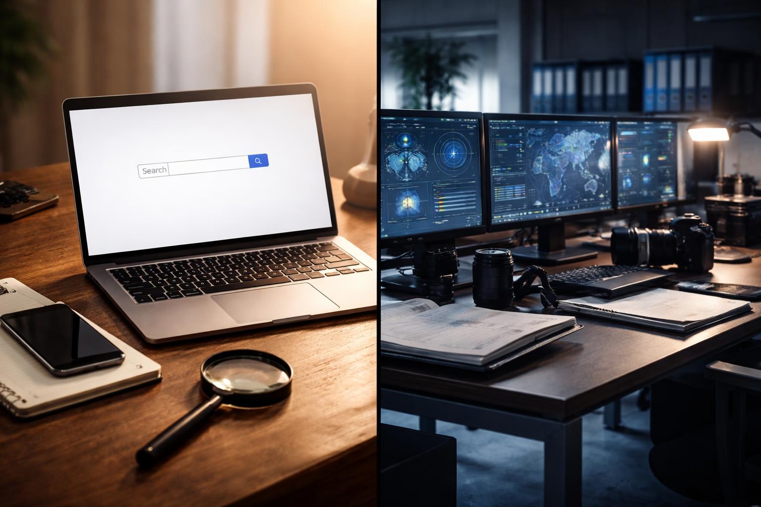 Professional Resources and Database Access Advantages - visual illustration