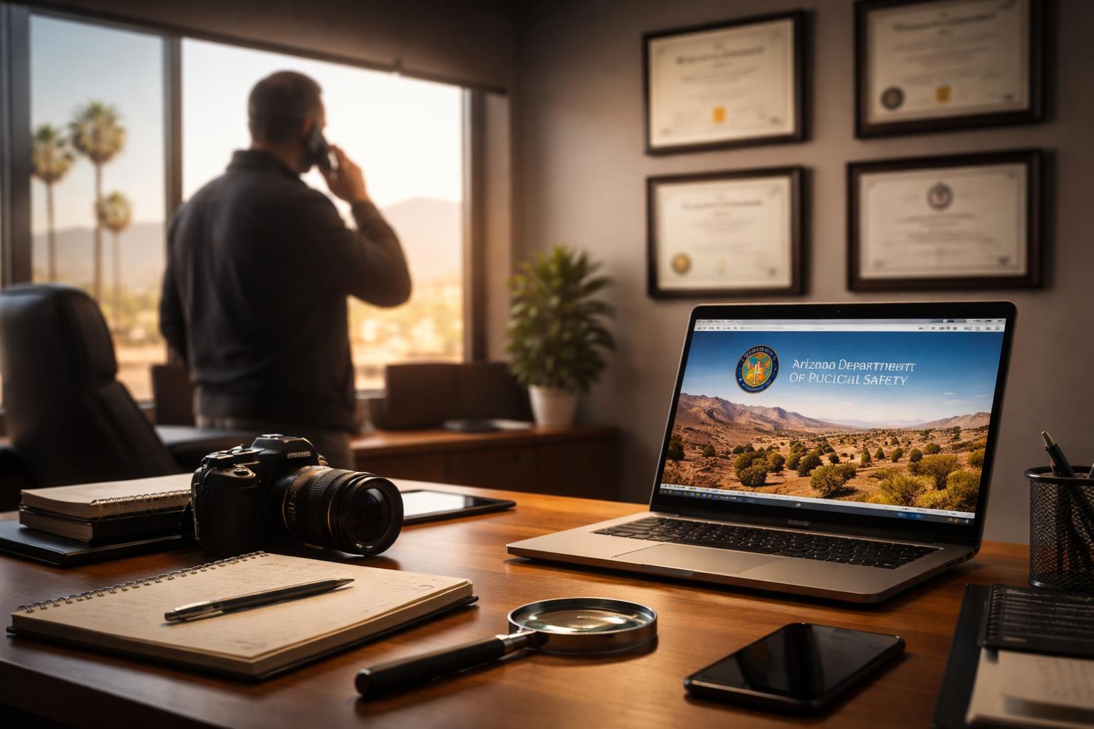 Vetting Credentials and Experience of Phoenix Investigation Firms - visual illustration