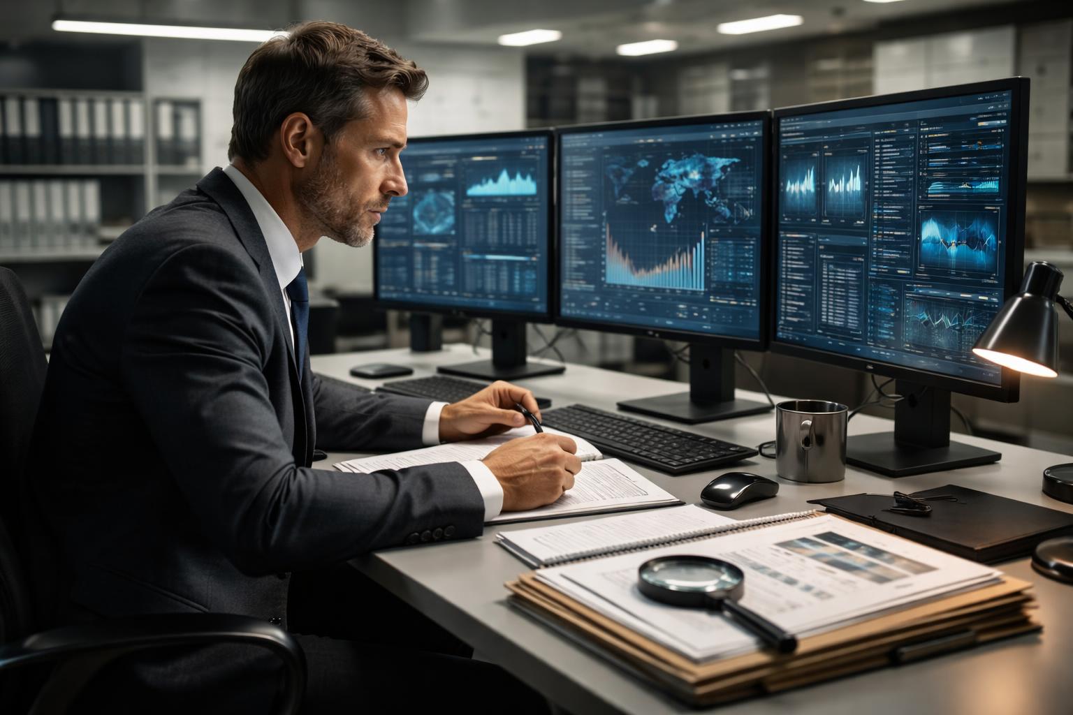 Missing Person Location and Skip Tracing Services - visual illustration