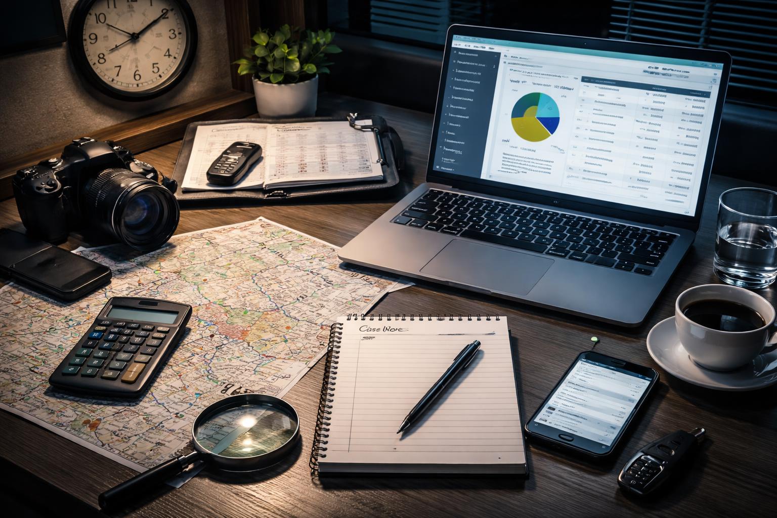 Cost Factors and Pricing Structure for Houston Private Investigators - visual illustration