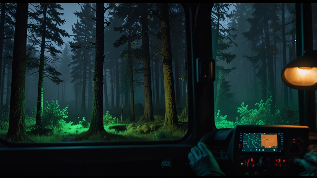 Image Intensification vs Thermal Imaging Technology Comparison - visual illustration