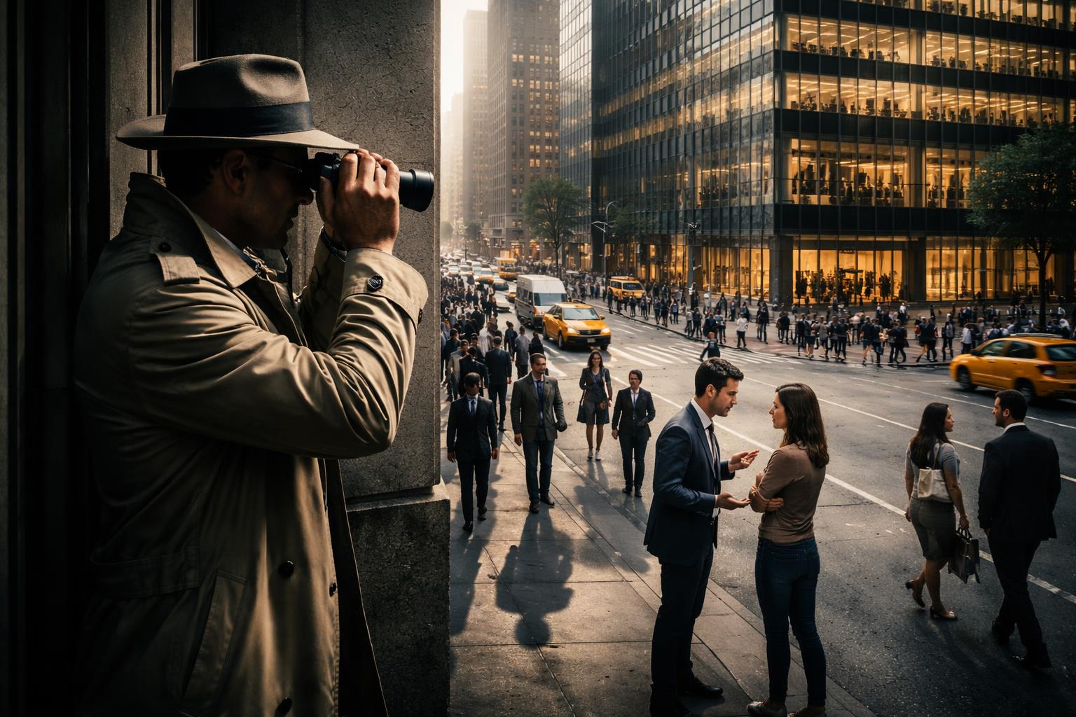 Service Specializations Available in NYC Private Investigation - visual illustration