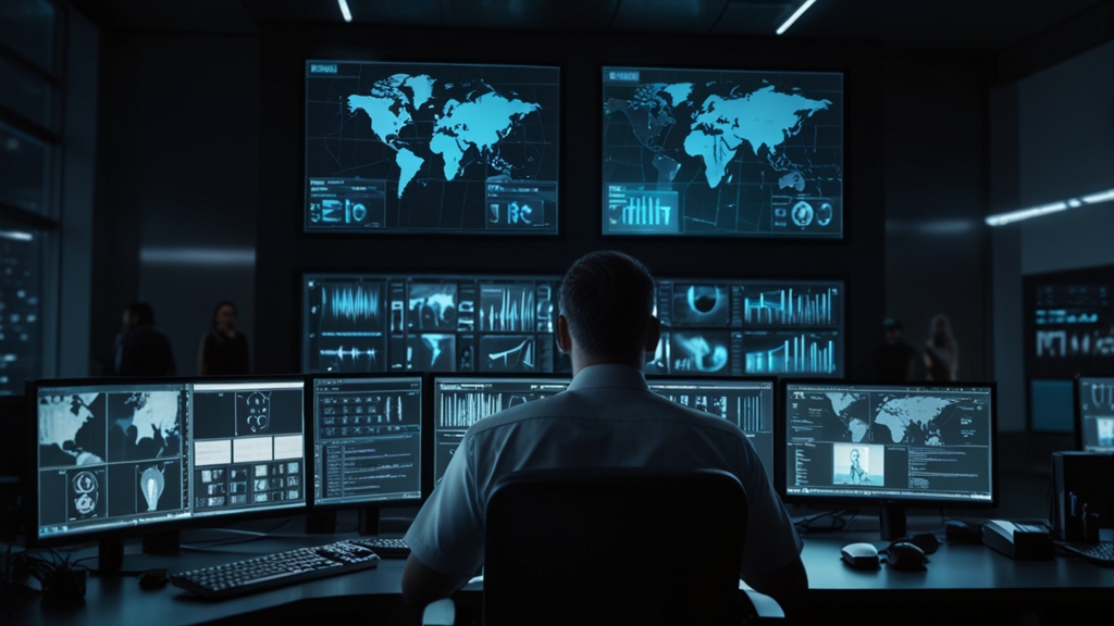 Corporate Security Threats and Employee Misconduct Monitoring - visual illustration